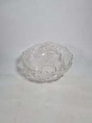 Вазочка винтажная Walther Glas "Виноградная лоза", стекло, 22 х 10 см, Германия, 1960-70гг.