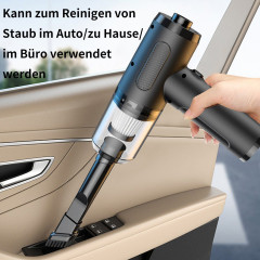 Hikeren Hikeren Akku-Handstaubsauger 68W Staubsauger und Geblase,mit mehreren Dusen,Mundstucken,Bursten, Staub blasen Беспроводной ручной пылесос Hikeren Пылесос и воздуходувка мощностью 68 Вт, с несколькими насадками, мундштуками, щетками и системой выд