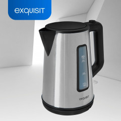 exquisit exquisit Wasserkocher WK 6119 isw, 1,7 l, 2200 W изысканный чайник WK 6119 isw, 1,7 л, 2200 Вт