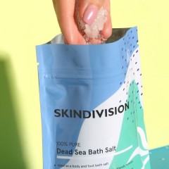 SkinDivision 100 % Pure Dead Sea Bath Salt 100% чистая соль для ванн Мертвого моря