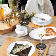 Seltmann Weiden Seltmann Weiden Lido Black Line Sauciere 0,5 L Соусник Seltmann Weiden Lido Black Line 0,5 л