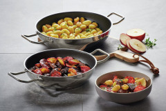 Schulte-Ufer Schulte-Ufer Schmorpfanne 24cm INDUSTAR schwarz/ silber Сотейник Schulte-Ufer 24см INDUSTAR