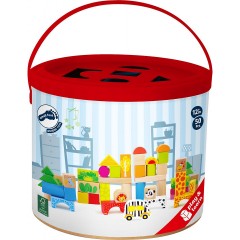 Small Foot Holzbausteine Zoo Зоопарк деревянных строительных блоков