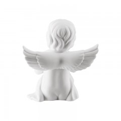 Rosenthal Rosenthal Engel mit Blumen mittel weiss matt 10 cm Розенталь ангел с цветами средний белый матовый 10 см