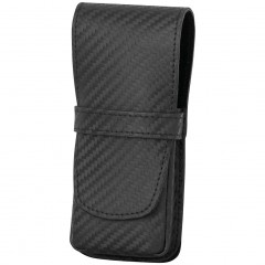 ERBE Manikure Set Taschen-Etui Serie quot;Carbonquot;, schwarz, 4-tlg. Карманный чехол для маникюрного набора серии "Карбон", черный, 4 предм.