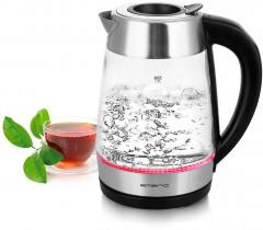 Emerio Emerio Wasserkocher Wasserkocher, Uberhitzungsschutz und Trockenkochschutz Чайник Emerio, защита от перегрева и защита от выкипания.