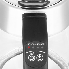 Emerio Emerio Wasserkocher Wasserkocher, Uberhitzungsschutz und Trockenkochschutz Чайник Emerio, защита от перегрева и защита от выкипания.