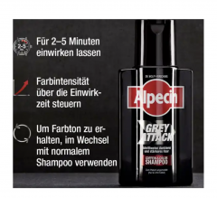 Alpecin Grey Attack Coffein & Color Shampoo Шампунь для уменьшения седины 200мл