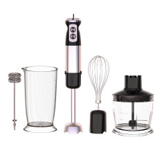 Hikeren Hikeren Stabmixer 600W 5 in 1 Purierstab mit 12 Geschwindigkeiten und Turbomodus Ручной блендер Hikeren 600 Вт Ручной блендер 5 в 1 с 12 скоростями и турборежимом