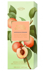 4711 Acqua Colonia White Peach &amp; Coriander Bath &amp; Shower Gel Гель для душа унисекс, 200 мл
