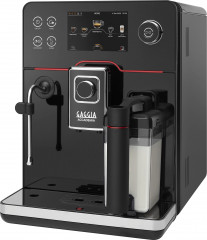 Gaggia Gaggia Kaffeevollautomat Accademia, hochwertige schwarze Glasfront Полностью автоматическая кофемашина Gaggia Accademia, передняя панель из высококачественного черного стекла