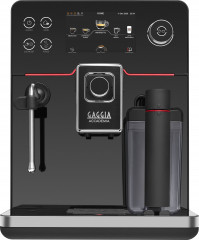 Gaggia Gaggia Kaffeevollautomat Accademia, hochwertige schwarze Glasfront Полностью автоматическая кофемашина Gaggia Accademia, передняя панель из высококачественного черного стекла