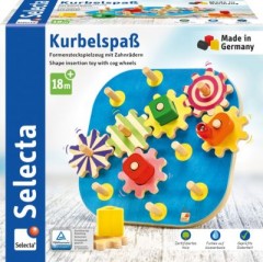 Selecta Motorikspielzeug Kurbelspass Игрушка для развития моторики Crank fun
