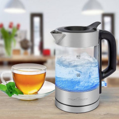 ProfiCook ProfiCook Wasserkocher PC-WKS 1229 G, Wasserkocher Glas Edelstahl mit LED Beleuchtung Чайник ProfiCook PC-WKS 1229 G, чайник стекло нержавеющая сталь со светодиодной подсветкой