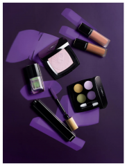 CHANEL Les Tarots de Chanel mattes puder-rouge in Lavender, Румяна с бархатистым матовым финишем, 14г, ограниченный тираж, коллекция Осень/Зима 2024, лаванда