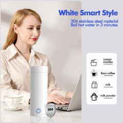 Aoucheni Aoucheni Reise-Wasserkocher Elektrische Tragbarer Wasserkocher Mini 400 ml, Schnellheizfunktion Aoucheni Travel Kettle Электрический портативный чайник, мини, 400 мл, с функцией быстрого нагрева