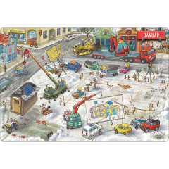 arsEdition Verlag Ein Jahr auf der Baustelle Год на стройке