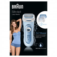 Braun Elektrische Rasierer fur Frauen quot;Silk-epil Lady Shaver LS 5160quot; in Blau  Электробритвы женские &amp;quot;Silk-epil Lady Shaver LS 5160&amp;quot; в синем