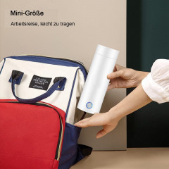 Aoucheni Aoucheni Reise-Wasserkocher Elektrische Tragbarer Wasserkocher Mini 400 ml, Schnellheizfunktion Aoucheni Travel Kettle Электрический портативный чайник, мини, 400 мл, с функцией быстрого нагрева