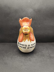 Кувшин винтажный Bassano "Красно-коричневый петух", ручная работа, керамика, 19 см, Италия, 1970-80гг.