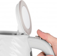 RUSSELL HOBBS RUSSELL HOBBS Wasserkocher Groove 26381-70, weiss, 1,7 l, 2.400 Watt, herausnehmbarer Kalkfilter, 1,7 l, 2400 W RUSSELL HOBBS Чайник Groove 26381-70, белый, 1,7 л, 2400 Вт, съемный фильтр от накипи, 1,7 л, 2400 Вт