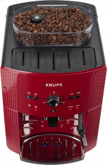 Krups Krups Kaffeevollautomat EA8107 Arabica, 2-Tassen-Funktion, manueller Dampfduse, 2 voreingestelle Kaffeestarken Полностью автоматическая кофемашина Krups EA8107 арабика, функция на 2 чашки, ручное паровое сопло, 2 предустановленные крепости кофе