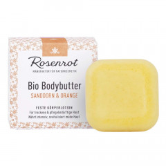 Rosenrot Feste Bodybutter Sanddorn & Orange 70g Твердое масло для тела облепиха и апельсин 70г