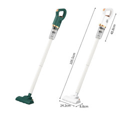 Hikeren Hikeren Akku-Handstaubsauger 120W Akku-Staubsauger,8500Pa,Mit 2 in 1 Milbenentfernungsburstenkopf, Beutellos Grun Беспроводной ручной пылесос Hikeren Беспроводной пылесос мощностью 120 Вт, 8500 Па, с щеточной насадкой для удаления клещей 2 в 1, бе