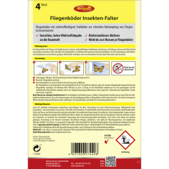 Aeroxon Fliegenkoder Insekten-Falter, Средство-приманка против мух, без запаха и клея, до 6 месяцев