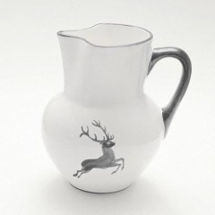 Gmundner Keramik Gmundner Keramik Grauer Hirsch Wiener Krug Form 1,5 L / 20 cm Gmundner Ceramics Grey Deer Venese Jug Shape 1,5 л / 20 см