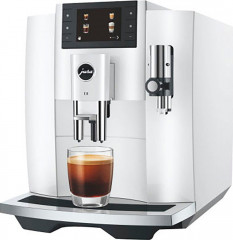 JURA JURA Kaffeevollautomat 15585 E8 Piano White (EC) Полностью автоматическая кофемашина JURA 15585 E8 Piano White (EC)