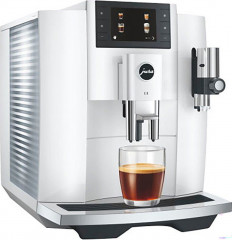 JURA JURA Kaffeevollautomat 15585 E8 Piano White (EC) Полностью автоматическая кофемашина JURA 15585 E8 Piano White (EC)