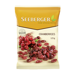 Seeberger Клюква 125г