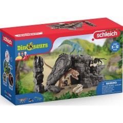 Schleich Schleich Dinosaurier 41461 Dinoset mit Hohle Schleich Dinosaur 41461 Динозавр с полым