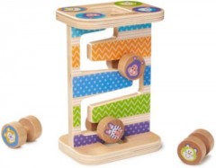 Melissa Doug Zick-Zack-Turm Safari aus Holz Деревянная башня Safari Zig Zag