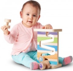 Melissa Doug Zick-Zack-Turm Safari aus Holz Деревянная башня Safari Zig Zag