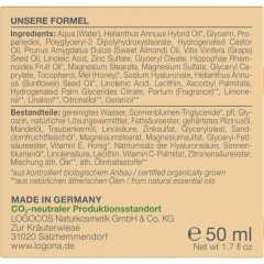 Logona Festigende Tagescreme extra pflegend  Укрепляющий дневной крем экстрапитательный