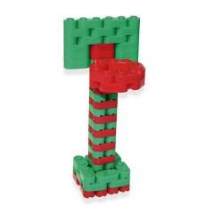 Acti Builders flexible Steckbausteine 730 Teile Steckbausteine гибкие вставные блоки 730 шт. вставных блоков