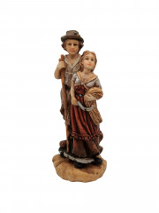 Статуэтка винтажная "Фермер с женой", среднего размера, 21 х 8 см, Германия, 1970-90гг.