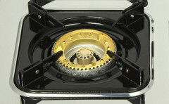 NJ The right choice NJ The right choice Gaskocher NGB-100, Edelstahl Camping Gaskocher 1 flammig Campingkocher NJ Правильный выбор газовой плиты NGB-100, походная газовая плита из нержавеющей стали, походная газовая плита с 1 пламенем