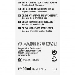 Sante FEUCHTIGKEITSCREME BIO-ALOE VERA &amp; CHIASAMEN  УВЛАЖНЯЮЩИЙ КРЕМ С ОРГАНИЧЕСКИМ АЛОЭ ВЕРА И КИАЗЕ