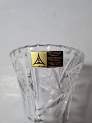 Anna Hutte Хрустальная ваза, 9,5см x 16см, Германия, 1970-80гг.