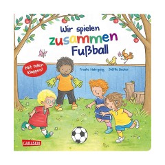 Carlsen Verlag Wir spielen zusammen Fussball Мы играем в футбол вместе