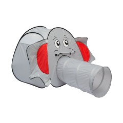 LittleTom Spielzelt Pop Up Ballebad Zelt Jumbo mit Tunnel Палатка Play Pop Up Ballebad Tent Jumbo с туннелем