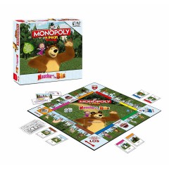 Winning Moves Monopoly Junior Masha und der Bar Монополия Джуниор Маша и бар