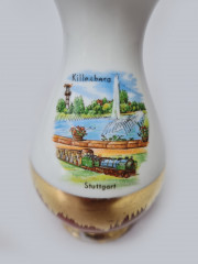 Lorenz Bavaria Ваза "Киллесберг" с обильной позолотой, 13 x 6см, Германия, 1960-70гг.