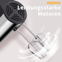 Hikeren Hikeren Handmixer 350W Elektro Mixer,5 Geschwindigkeiten,Mit Schneebesen,Ruhrstab Ручной миксер Hikeren Электрический миксер, 350 Вт, 5 скоростей, с венчиком, рурская палочка