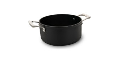 Cerafit Cerafit Plasma Topf O 20cm schwarz/edelstahl, mit Design-Glasdeckel schwarz/edelstahl Cerafit Plasma Pot O 20см черный/нержавеющая сталь, с дизайнерской стеклянной крышкой