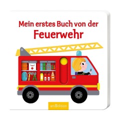 arsEdition Verlag Mein erstes Buch von der Feuerwehr Моя первая книга о пожарной безопасности.