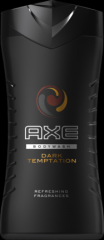 AXE Dark Temptation Питательный Гель для Душа с Сочетанием Темного Шоколада и Перца и Пряным Ароматом, 250 мл